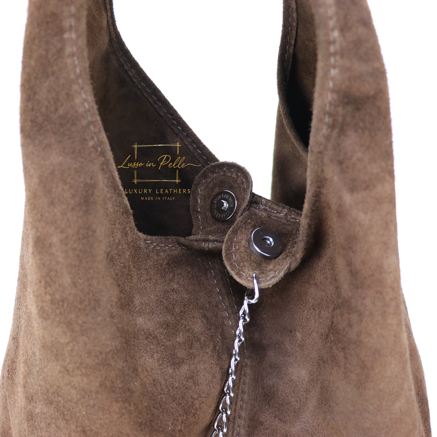 Cali Genuine Suede Hobo Slouchy Shoulder Bag