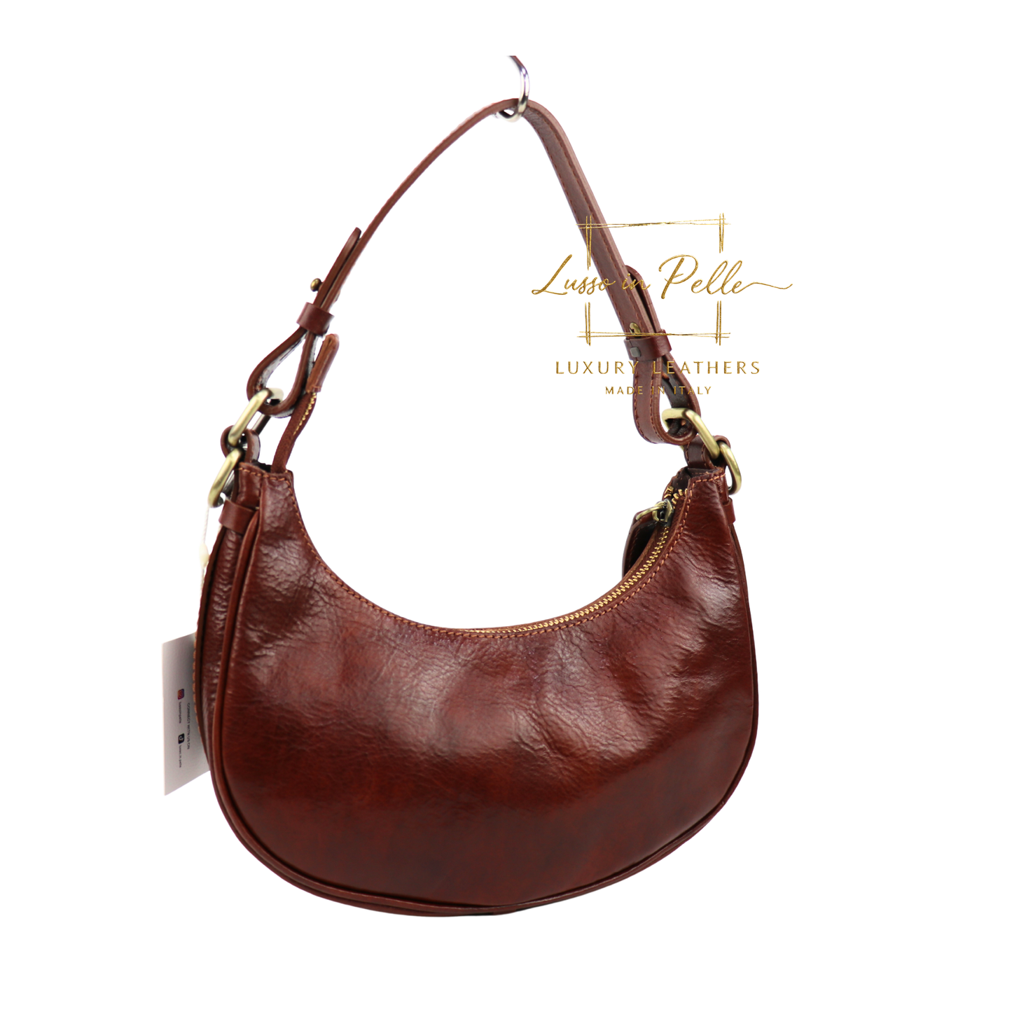 Florence Leather Shoulder/Crossbody Bag with Detachable and Adjustable Straps