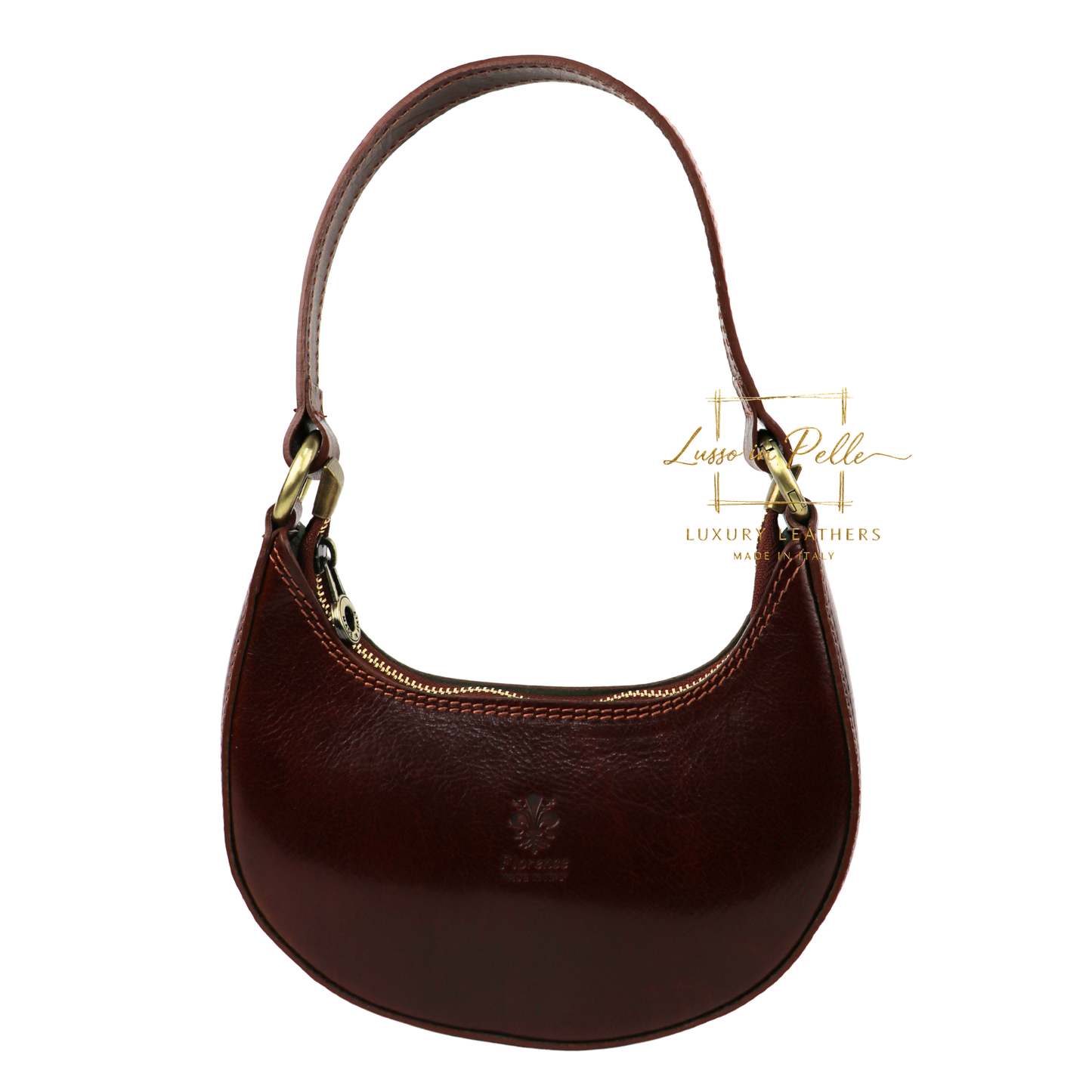 Small Structured Florence Shoulder Bag