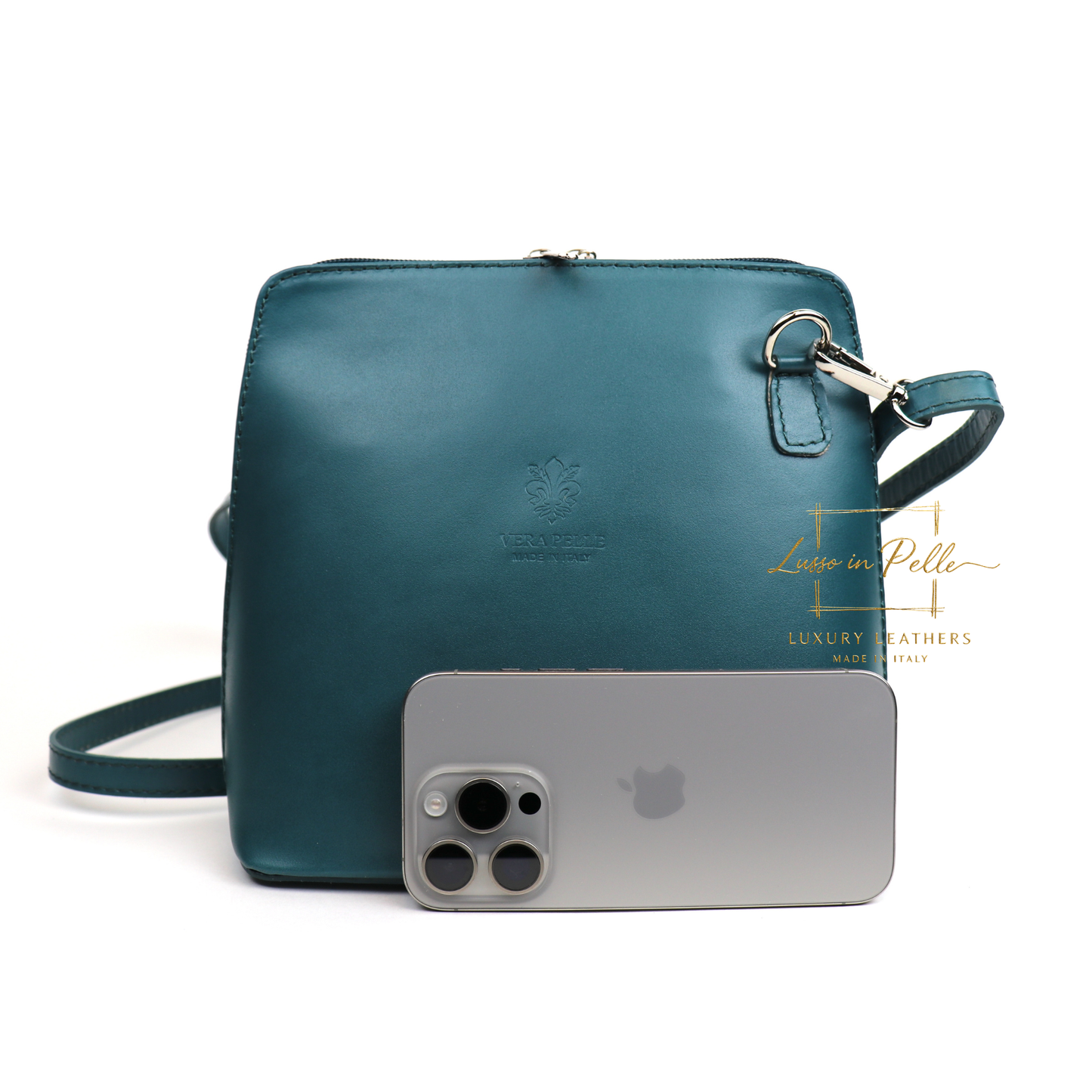 Ella Medium Leather Handbag with Detachable/Adjustable Straps