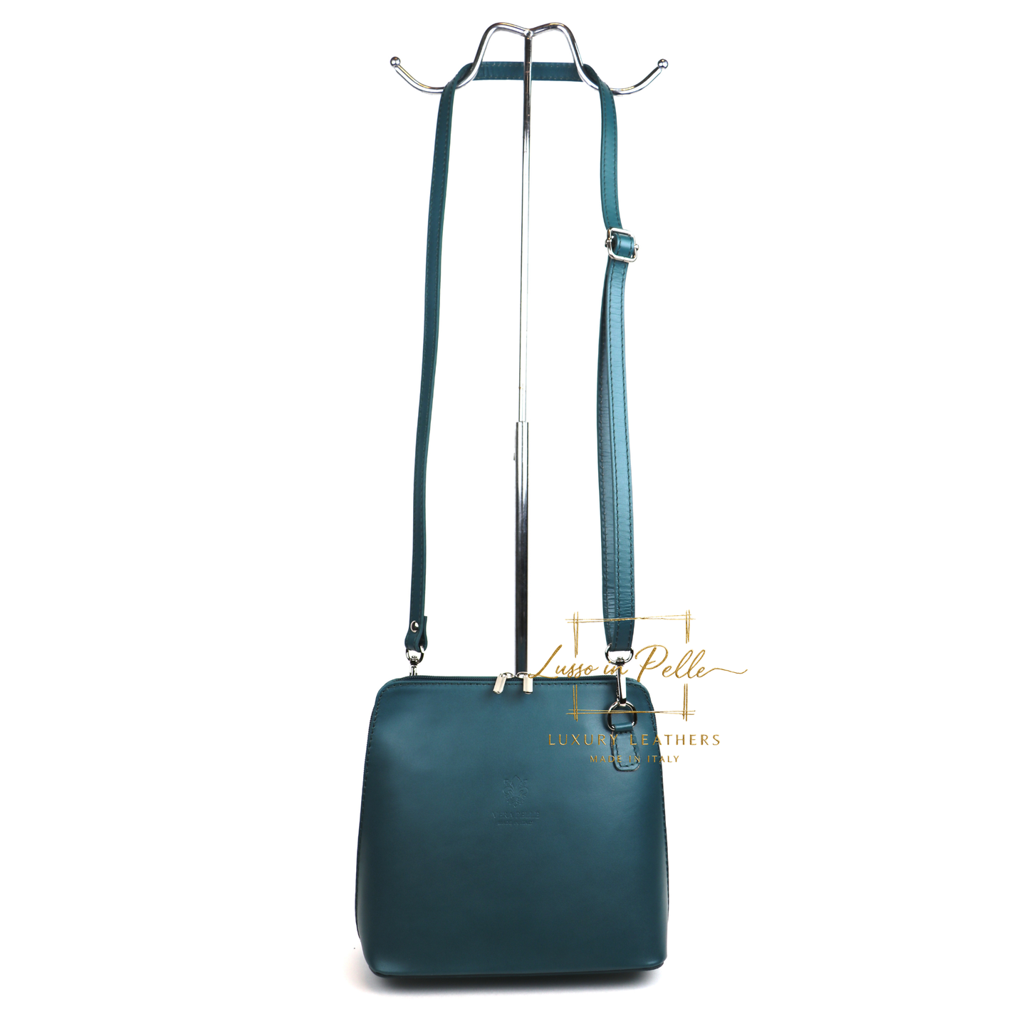 Ella Medium Leather Handbag with Detachable/Adjustable Straps