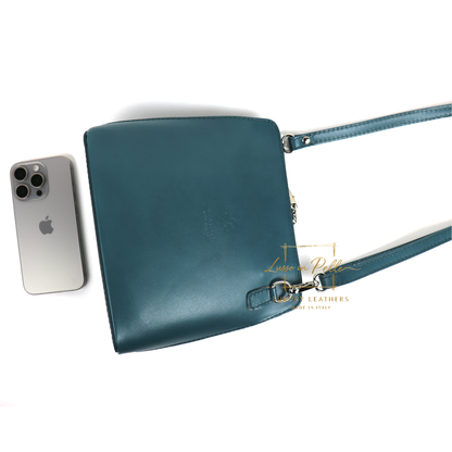 Ella Medium Leather Handbag with Detachable/Adjustable Straps