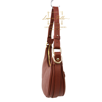 Small Half Moon Shoulder/ Crossbody Bag