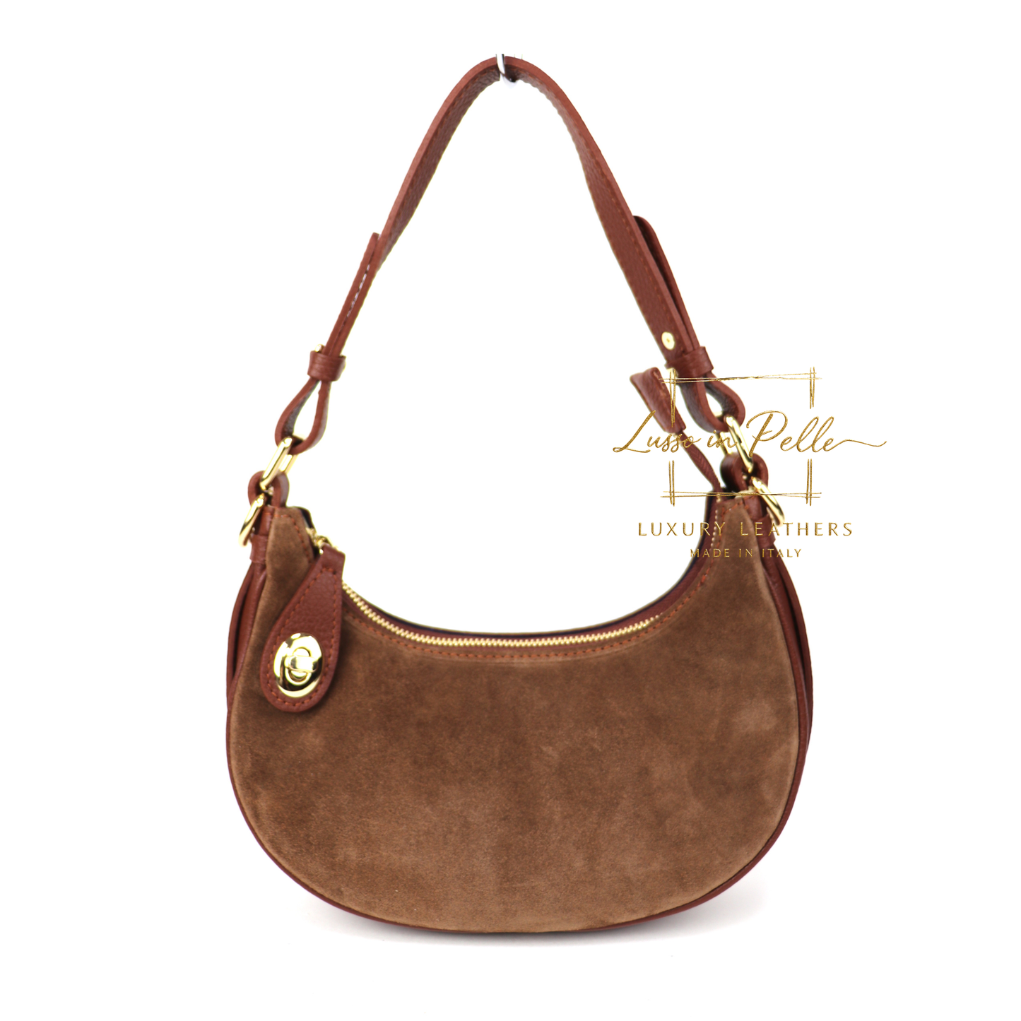 Small Half Moon Shoulder/ Crossbody Bag