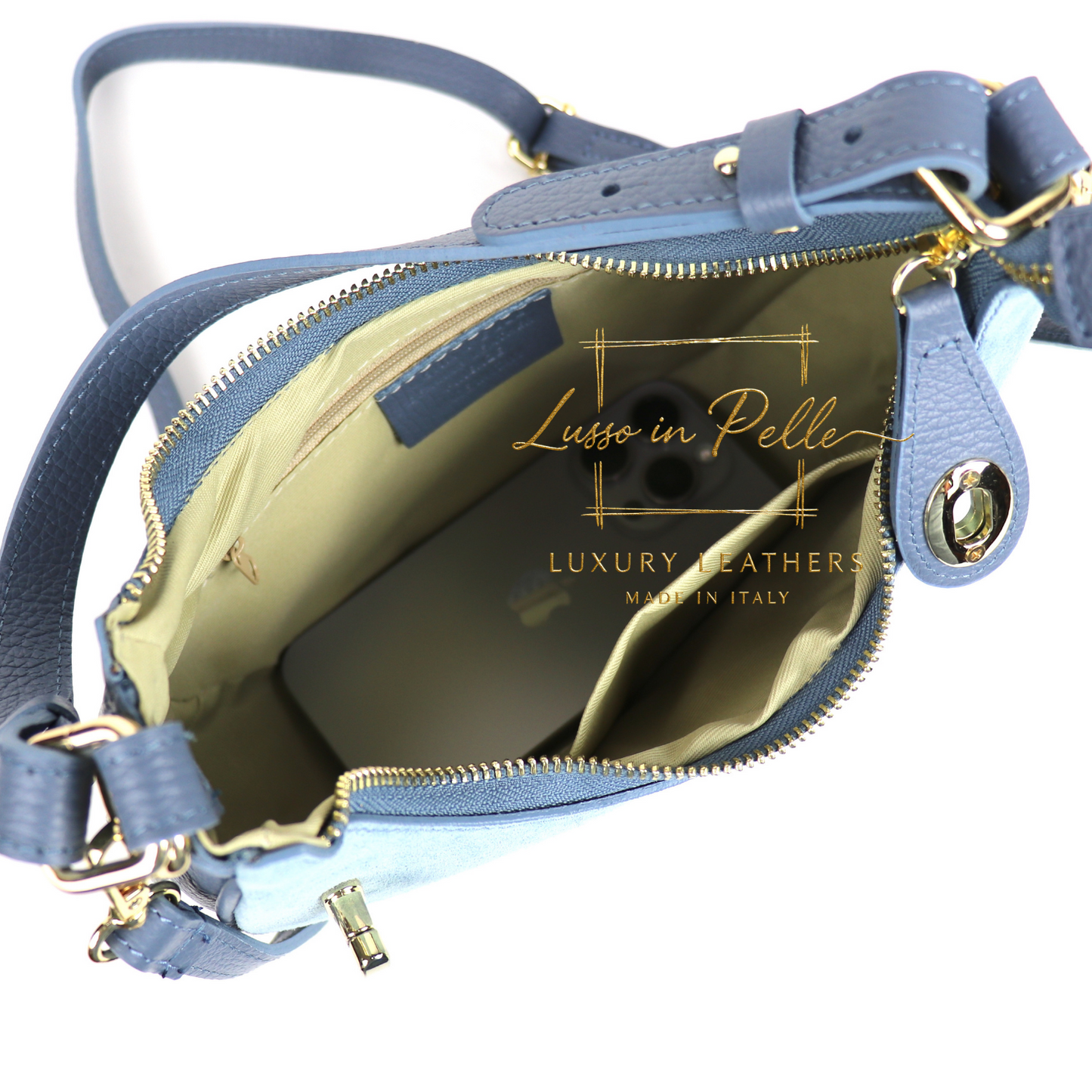 Small Half Moon Shoulder/ Crossbody Bag