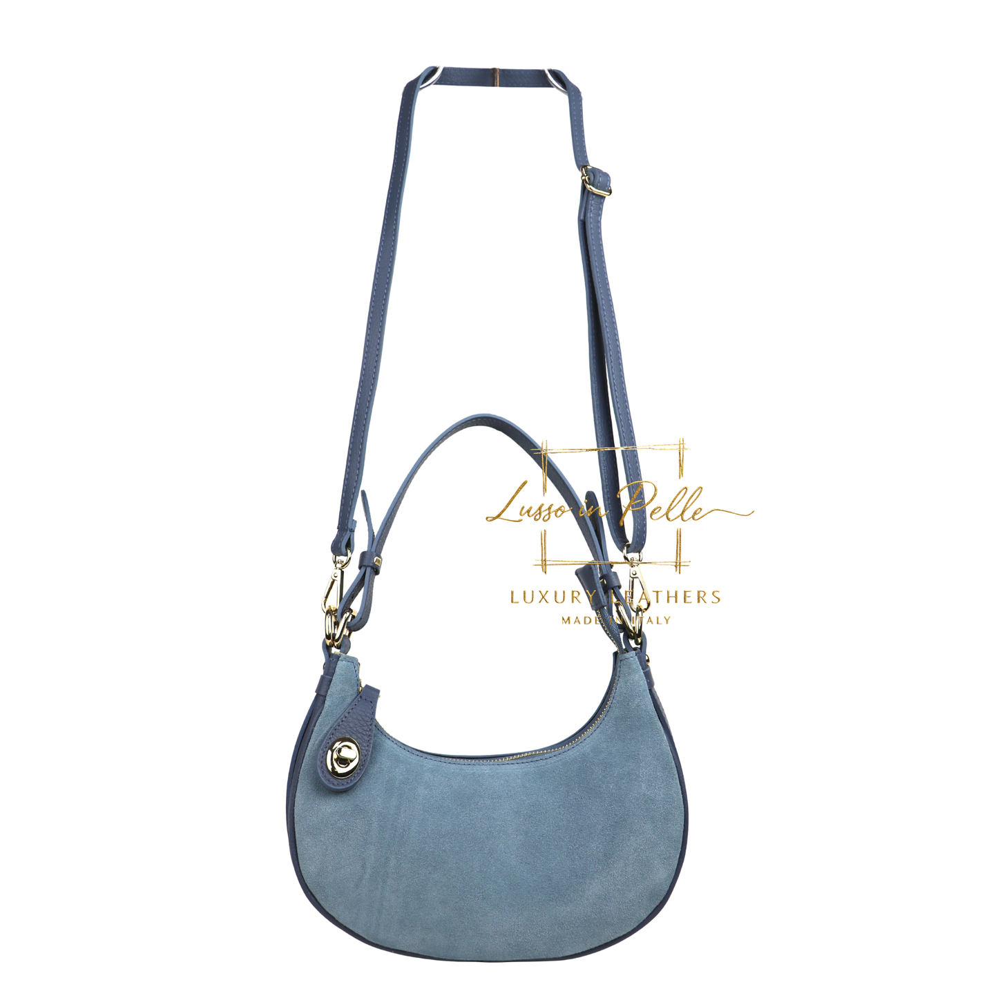 Small Half Moon Shoulder/ Crossbody Bag