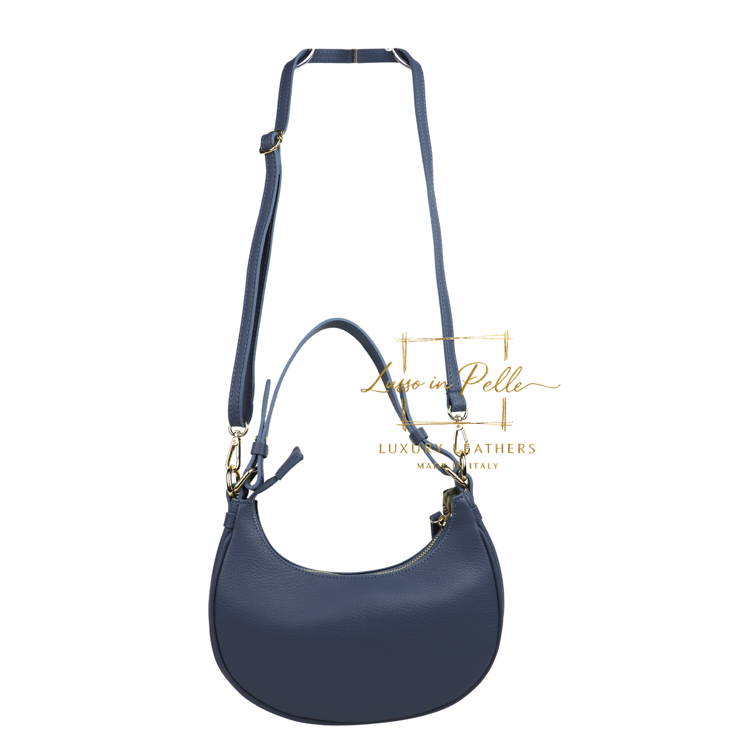 Small Half Moon Shoulder/ Crossbody Bag