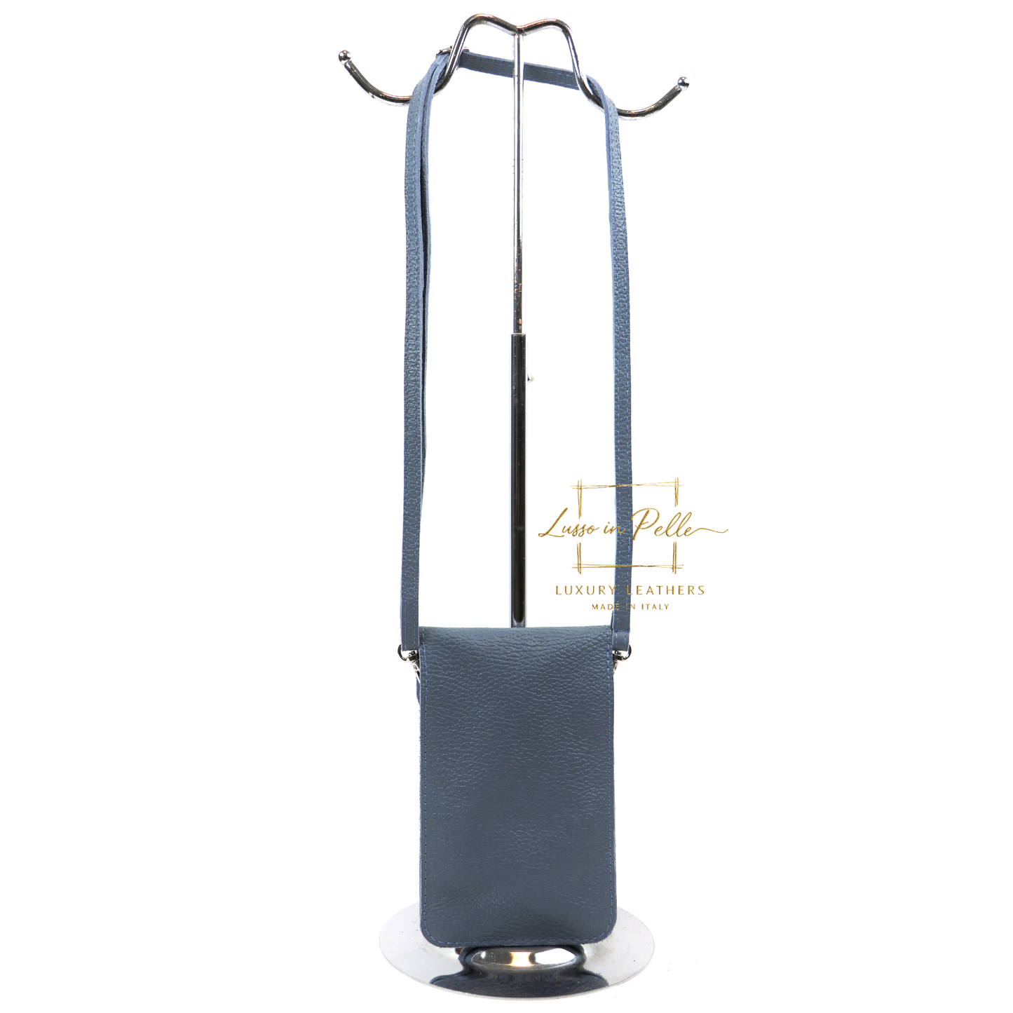 Minimalist Genuine Leather Crossbody Phone Bag