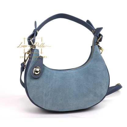 Small Half Moon Shoulder/ Crossbody Bag