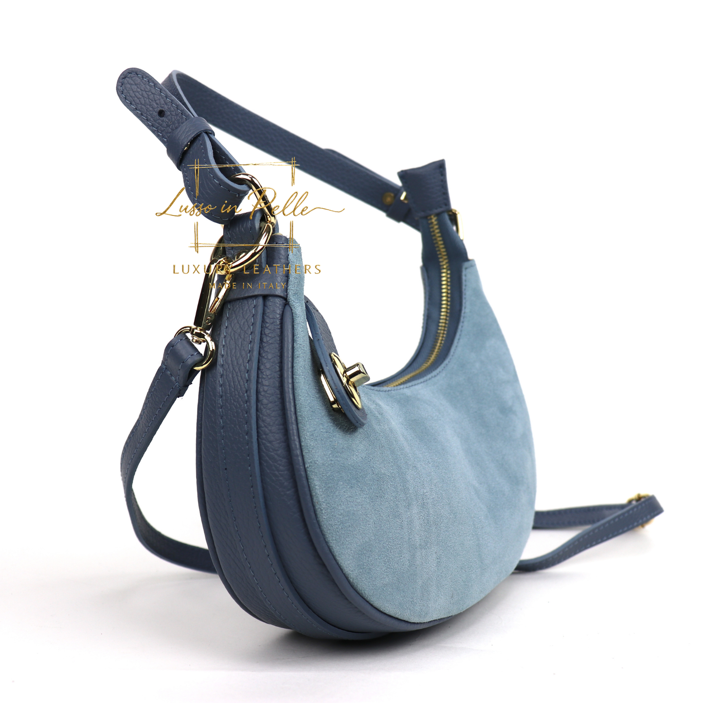 Small Half Moon Shoulder/ Crossbody Bag