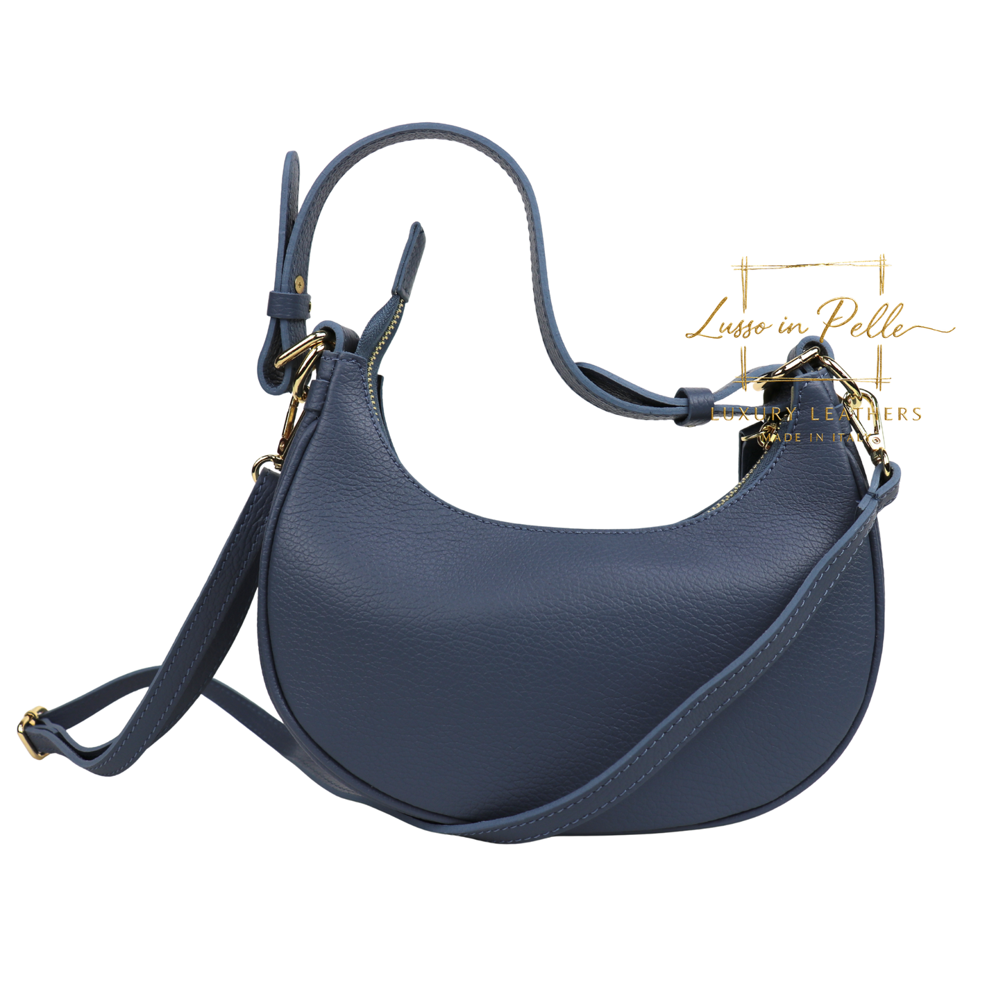 Small Half Moon Shoulder/ Crossbody Bag