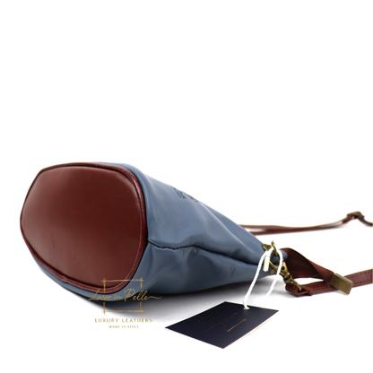 Vera Pelle Leather Crossbody Bag