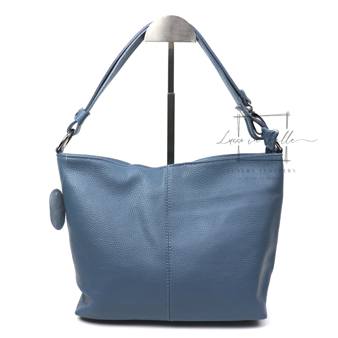 Luna Italian Leather Shoulder & Crossbody Bag
