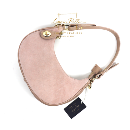 Small Half Moon Shoulder/ Crossbody Bag