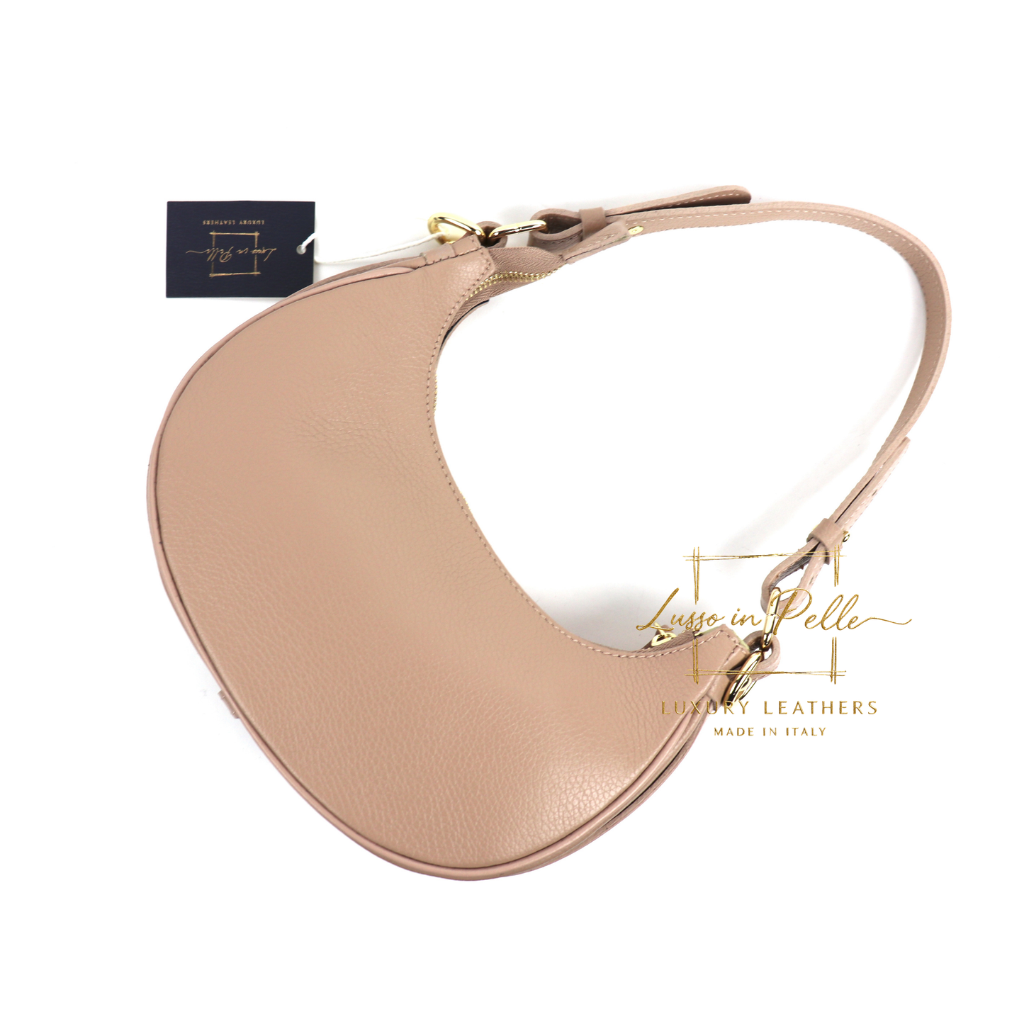 Small Half Moon Shoulder/ Crossbody Bag