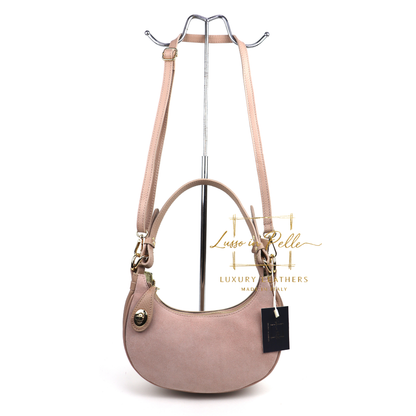 Small Half Moon Shoulder/ Crossbody Bag