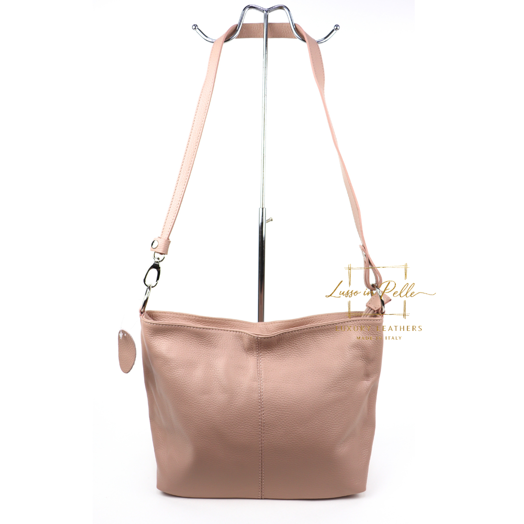 Luna Italian Leather Shoulder & Crossbody Bag