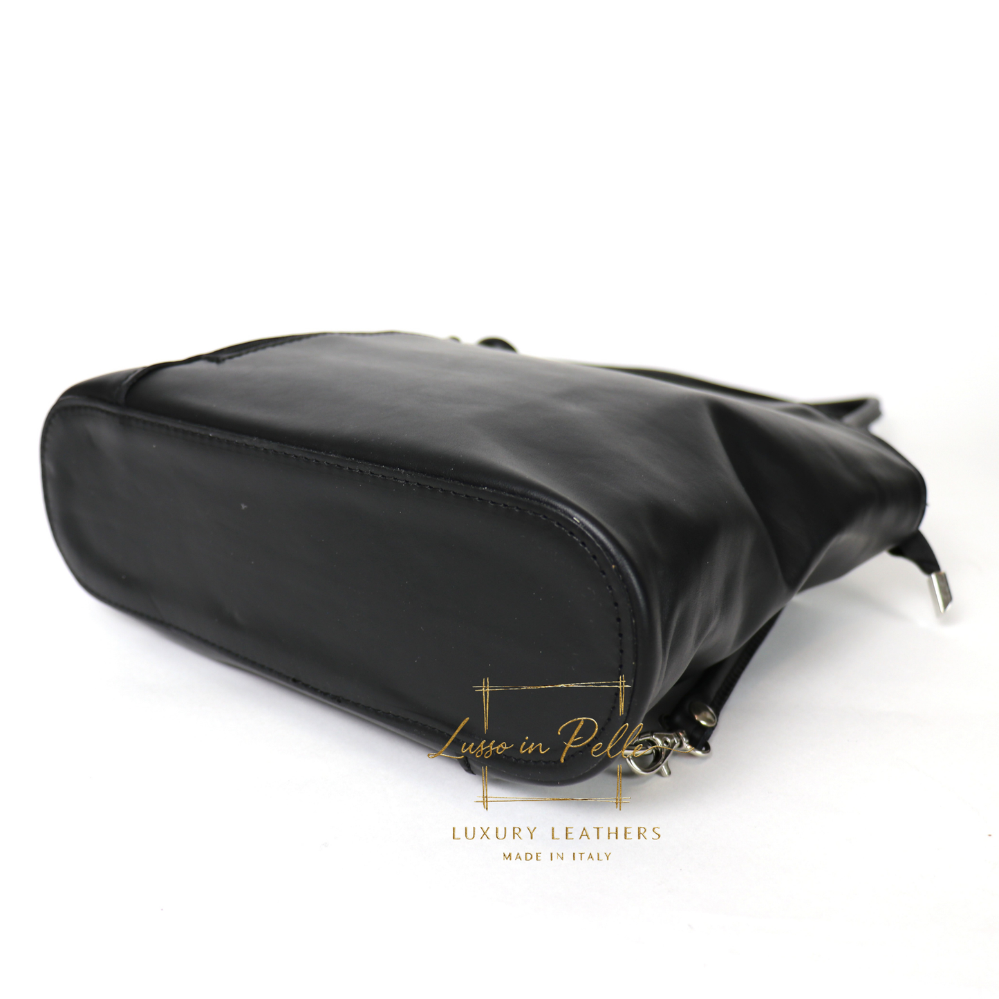 Convertible Leather Shoulder Bag & Backpack