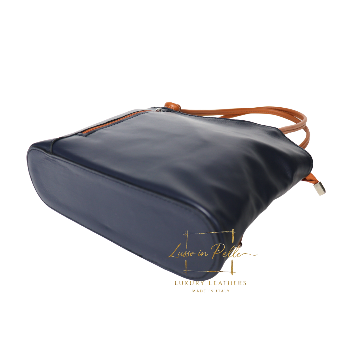 Nappa Leather Convertible Shoulder Bag & Backpack