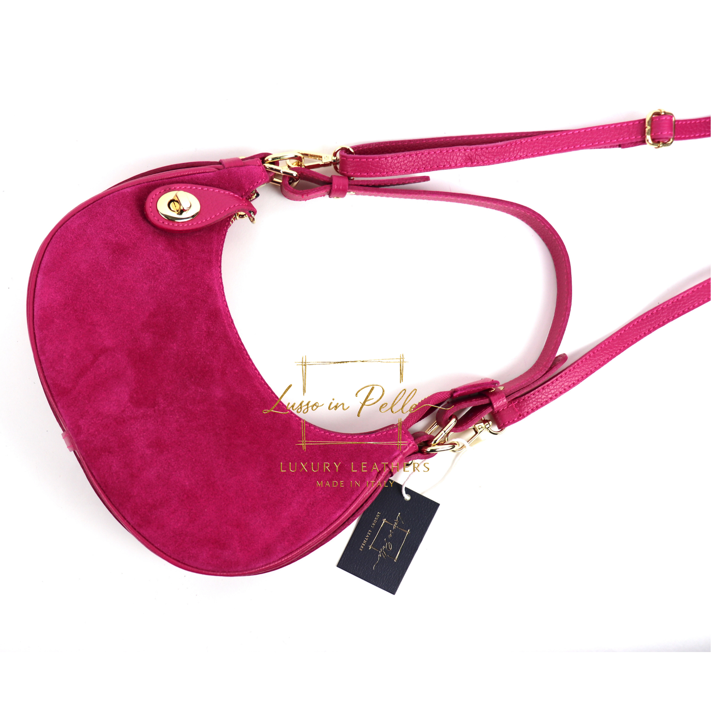 Small Half Moon Shoulder/ Crossbody Bag