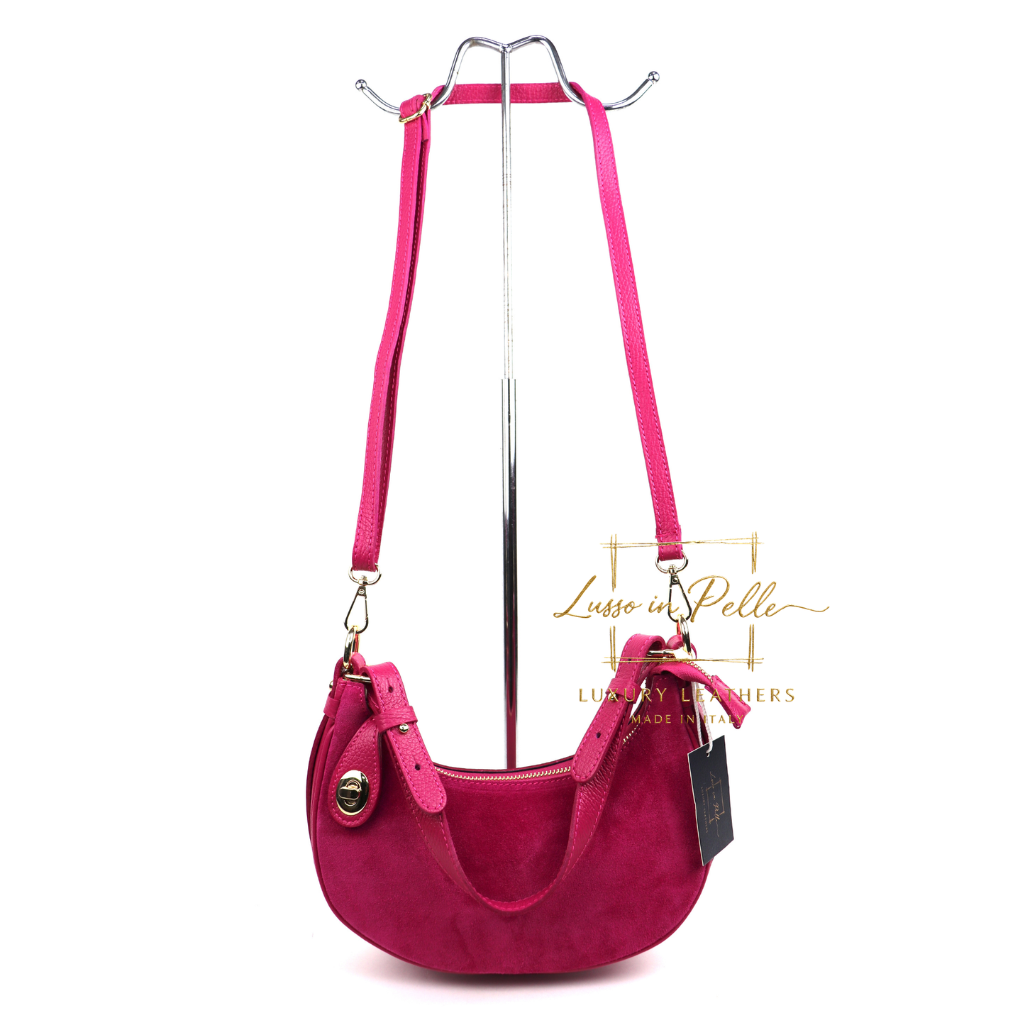 Small Half Moon Shoulder/ Crossbody Bag