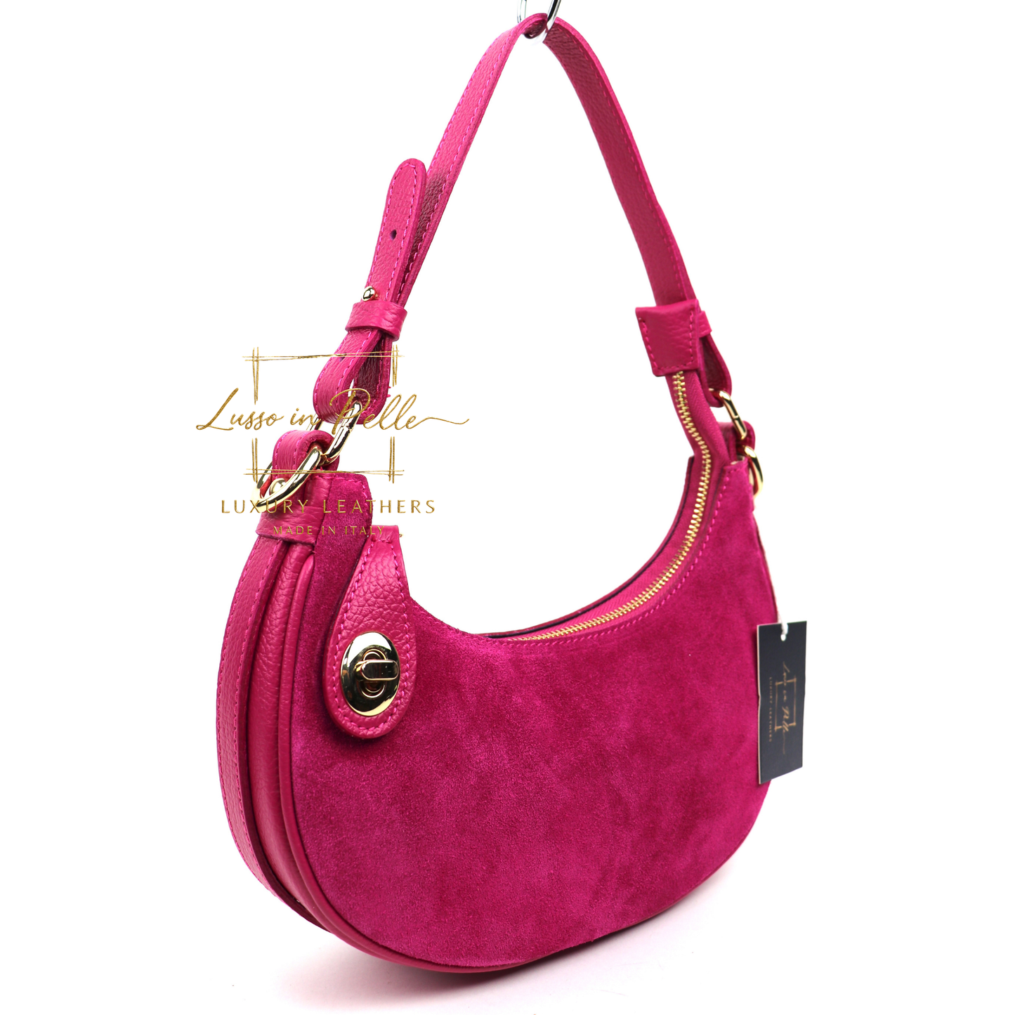 Small Half Moon Shoulder/ Crossbody Bag