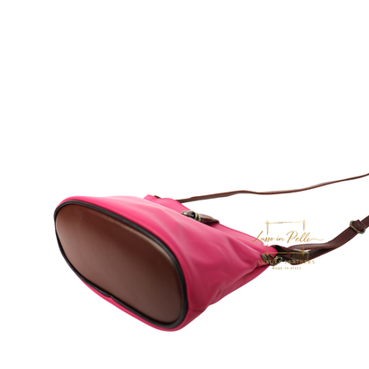 Vera Pelle Leather Crossbody Bag