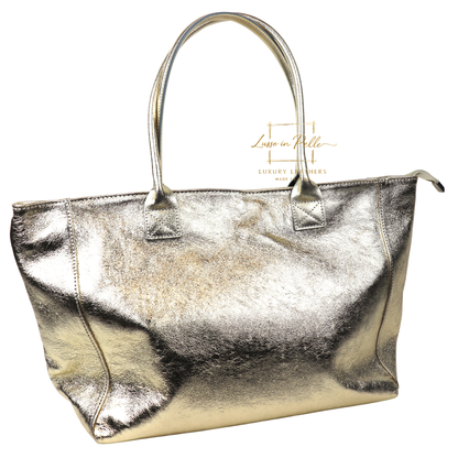 Suede Snake Print Two Style Large Shopper Bag