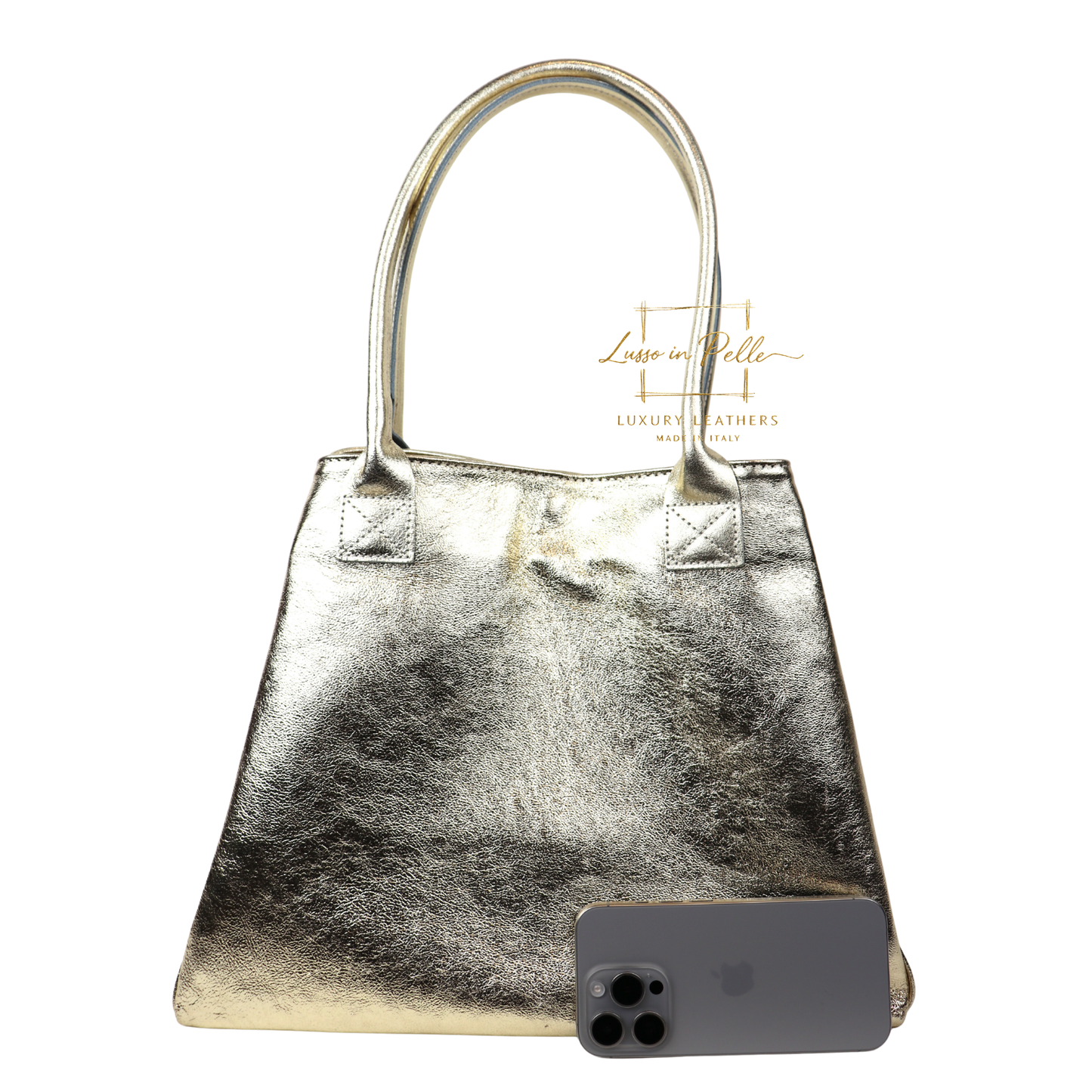 Suede Snake Print Two Style Large Shopper Bag