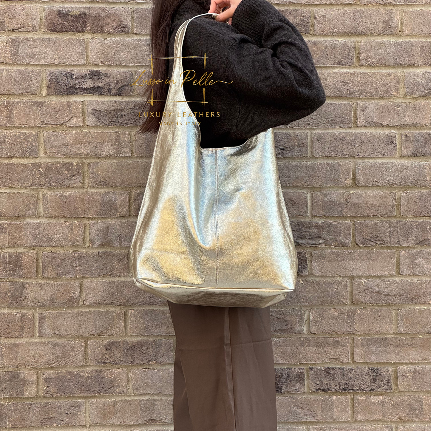 Aurora Quilted Suede Hobo Bag