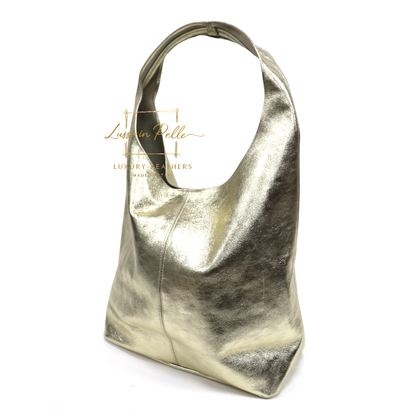 Aurora Quilted Suede Hobo Bag