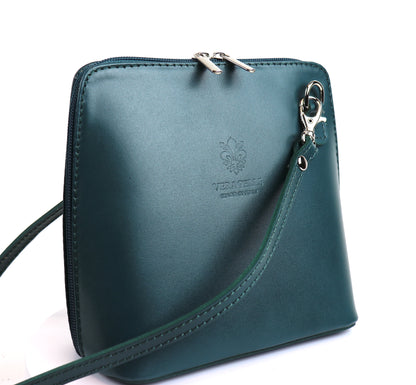 Ella Small Leather Crossbody Bag - Elegant Women's Handbag