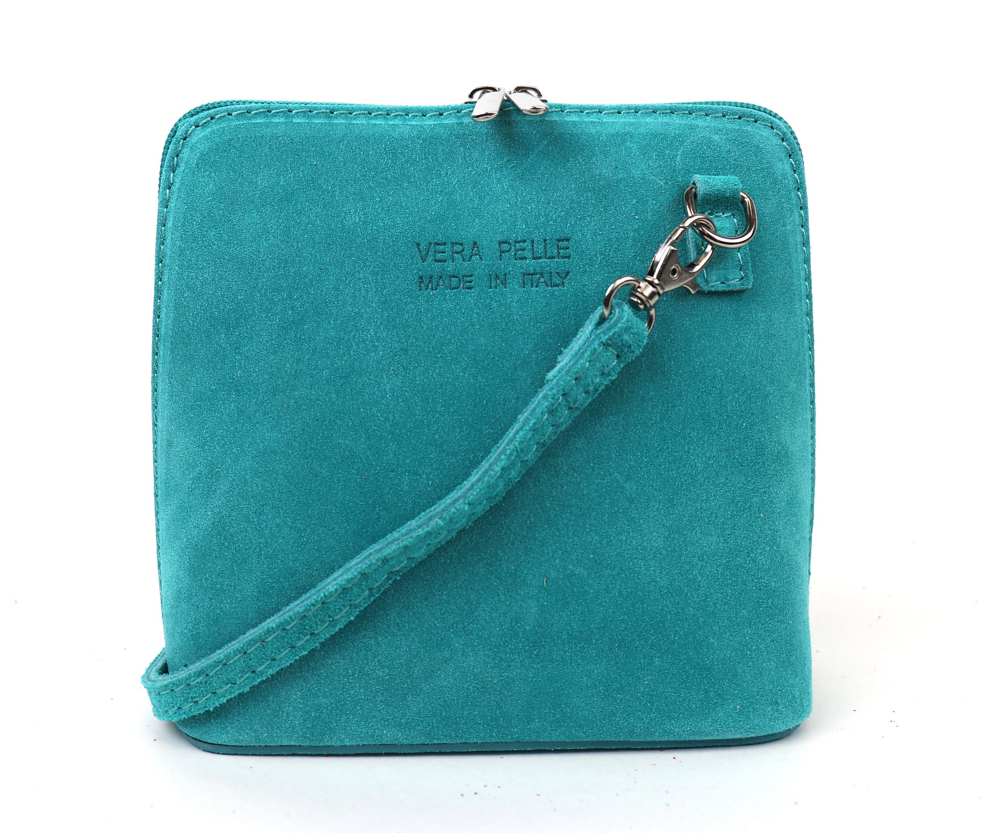Small Suede Leather Crossbody Bag
