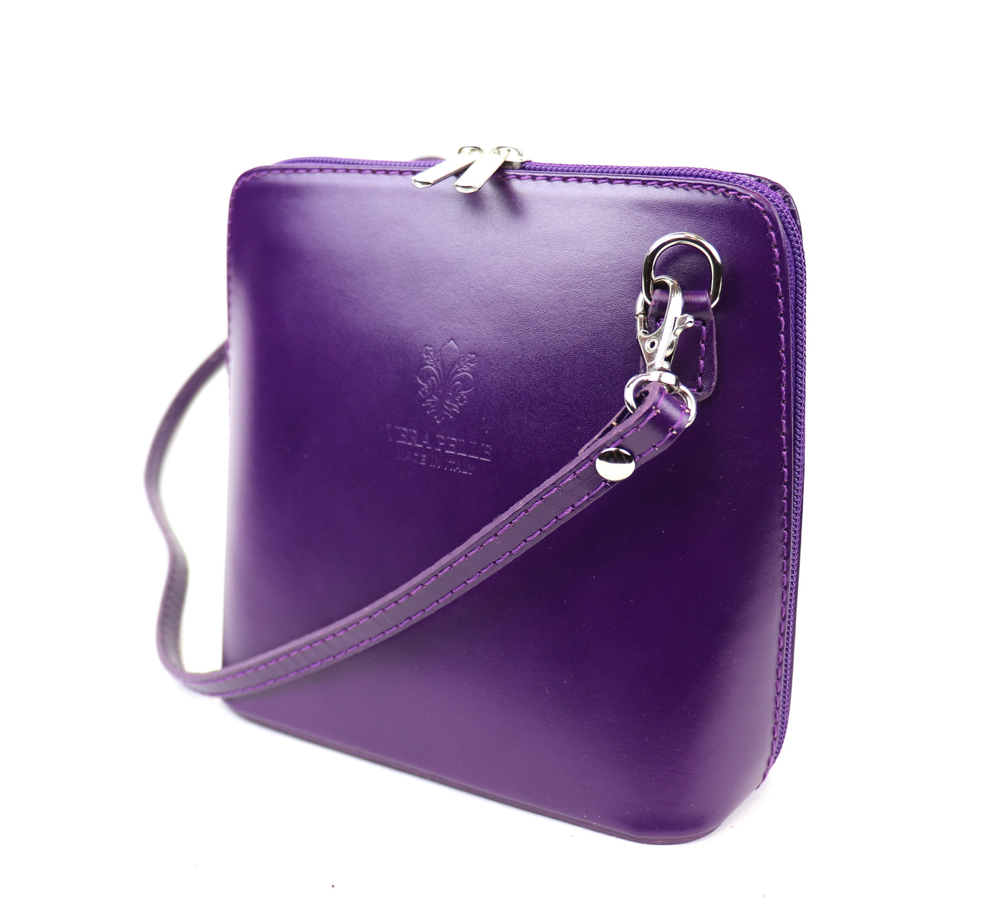 Ella Small Leather Crossbody Bag - Elegant Women's Handbag