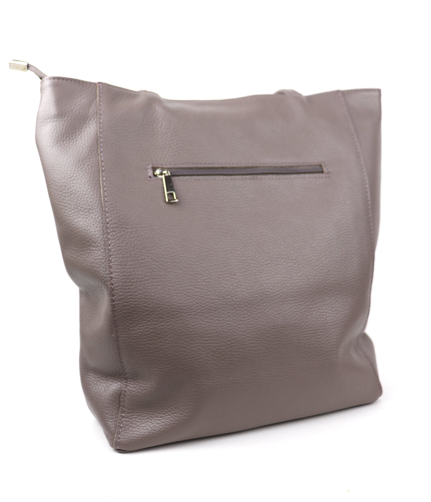 Italian Leather Shopper Bag