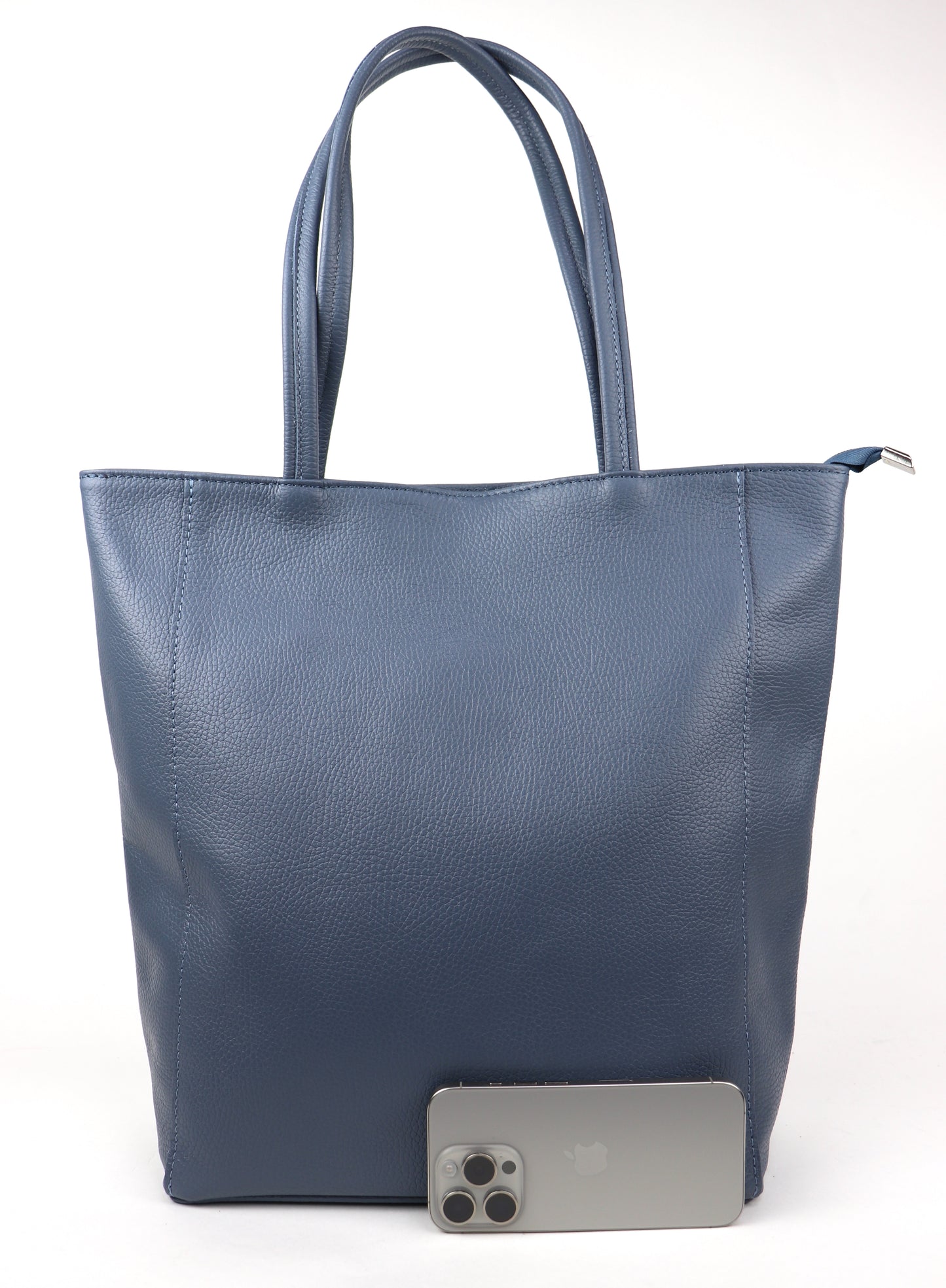 Italian Leather Shopper Bag