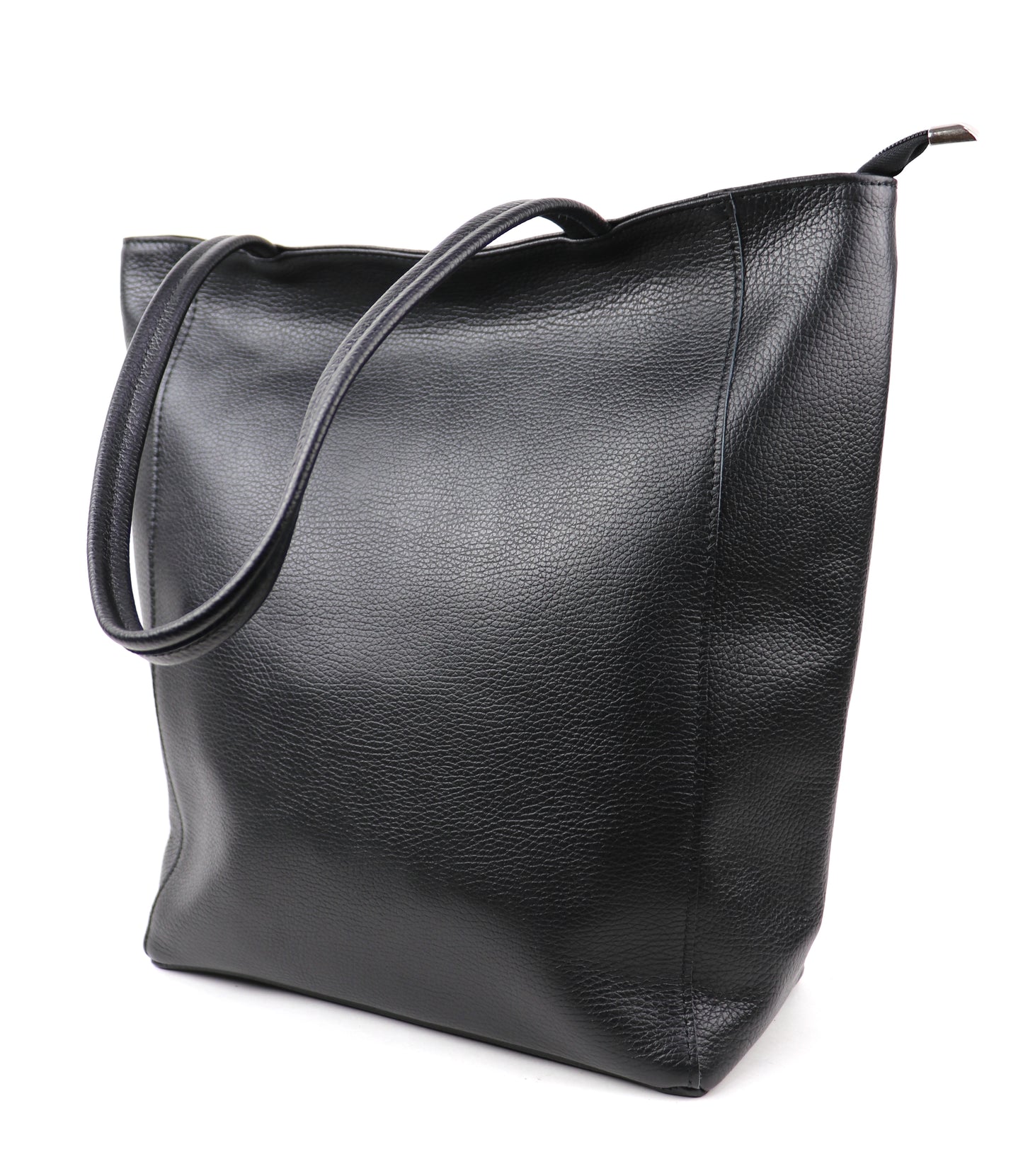 Italian Leather Shopper Bag