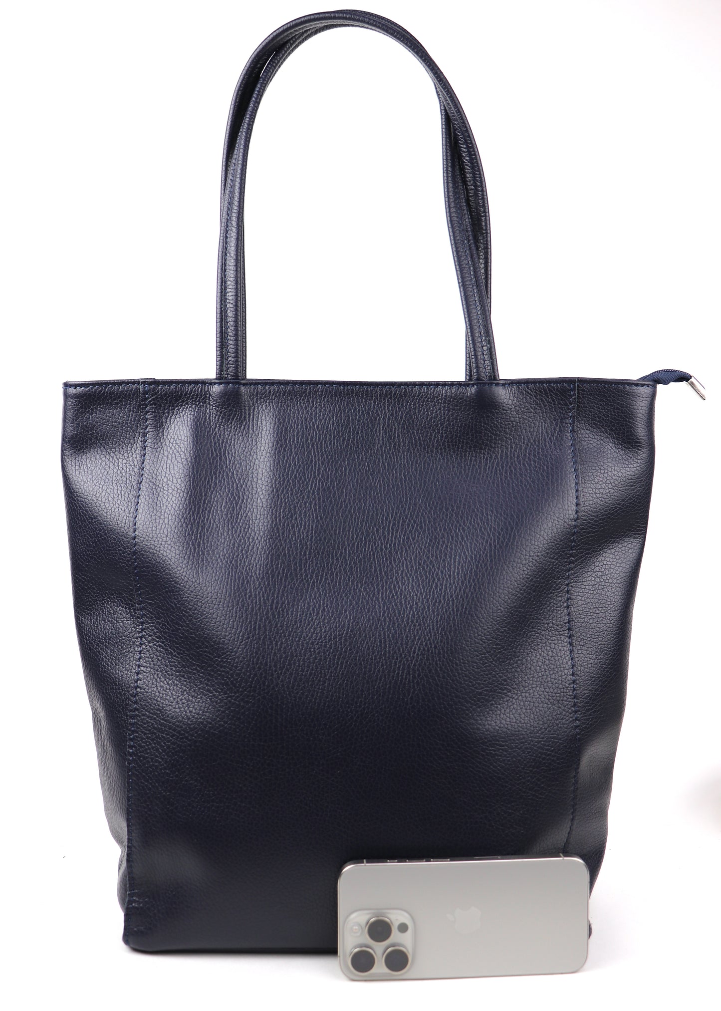 Italian Leather Shopper Bag