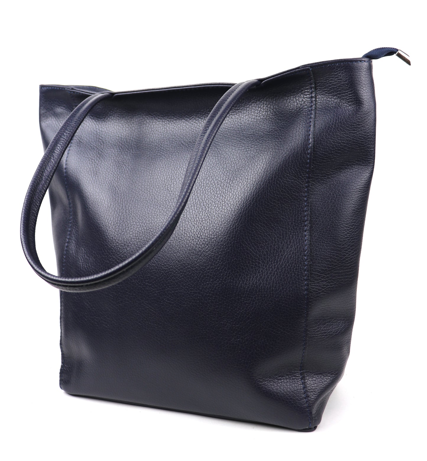 Italian Leather Shopper Bag