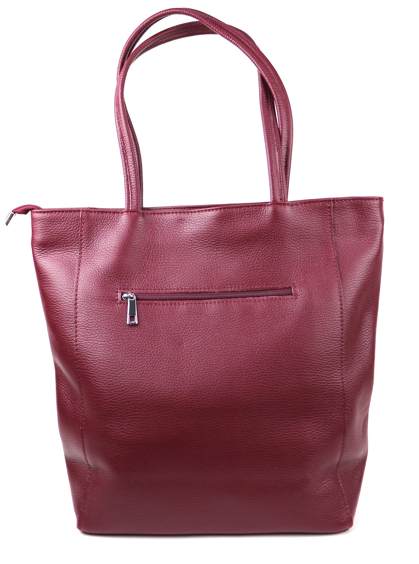 Italian Leather Shopper Bag