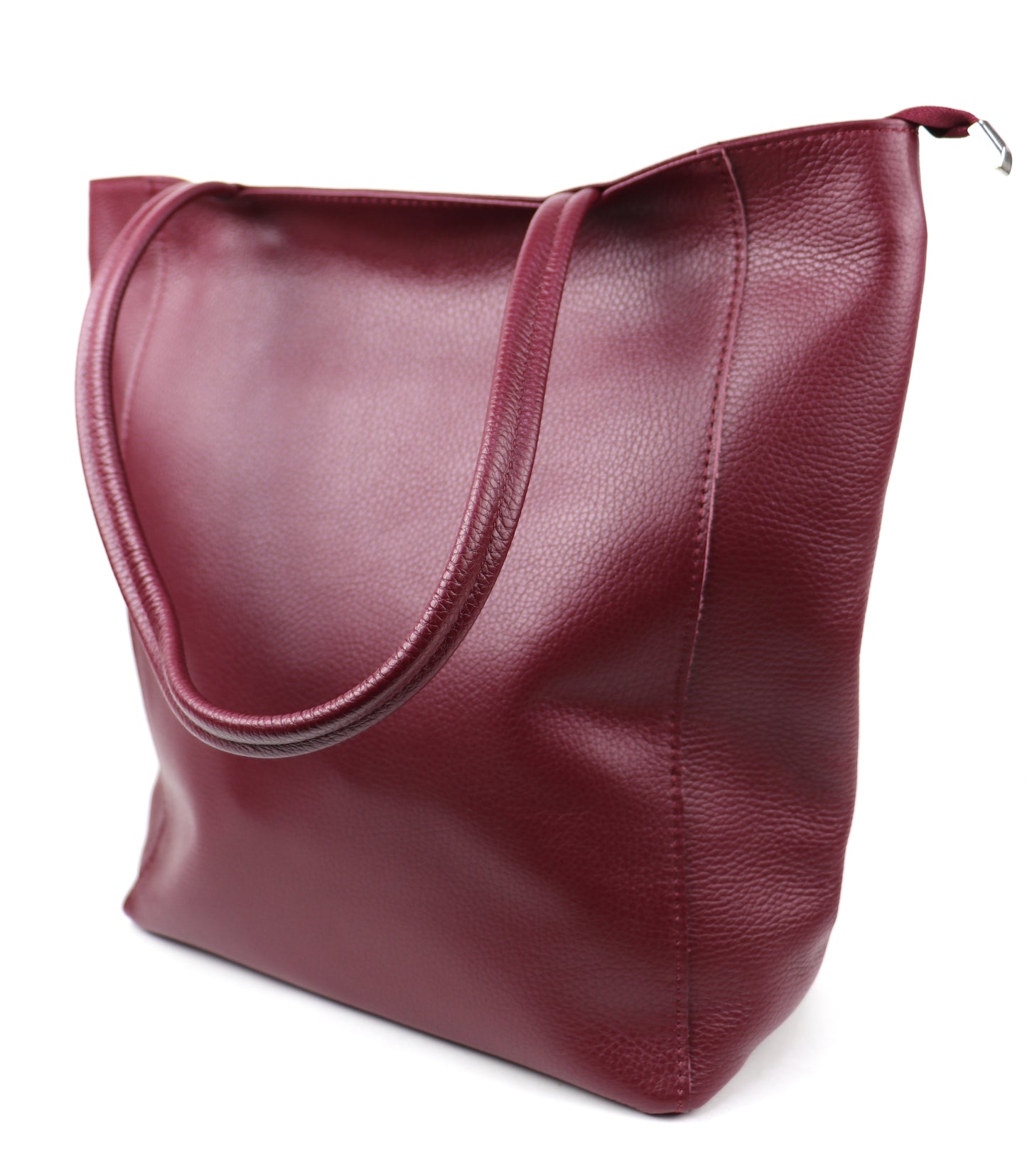 Italian Leather Shopper Bag