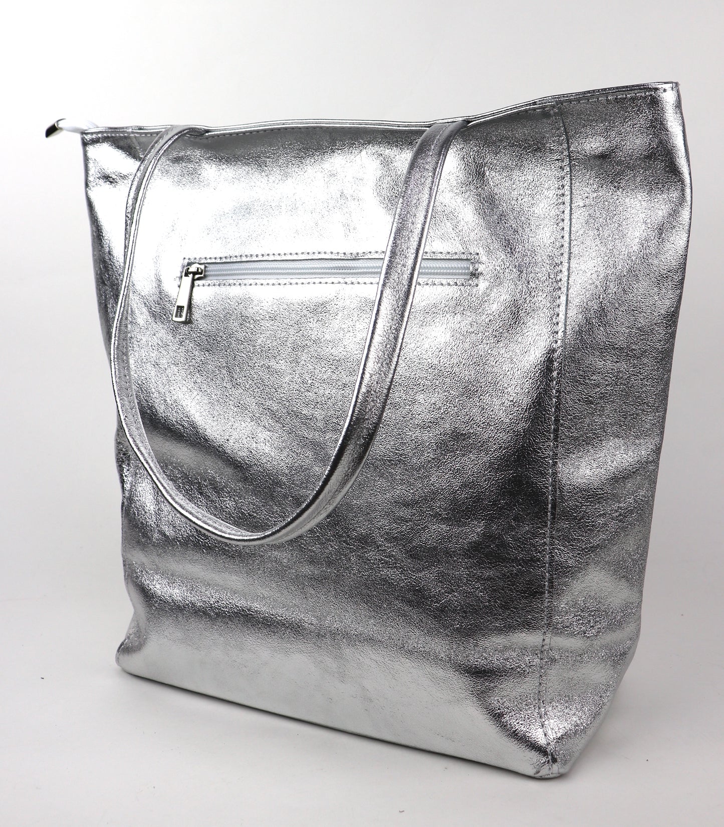 Italian Leather Shopper Bag