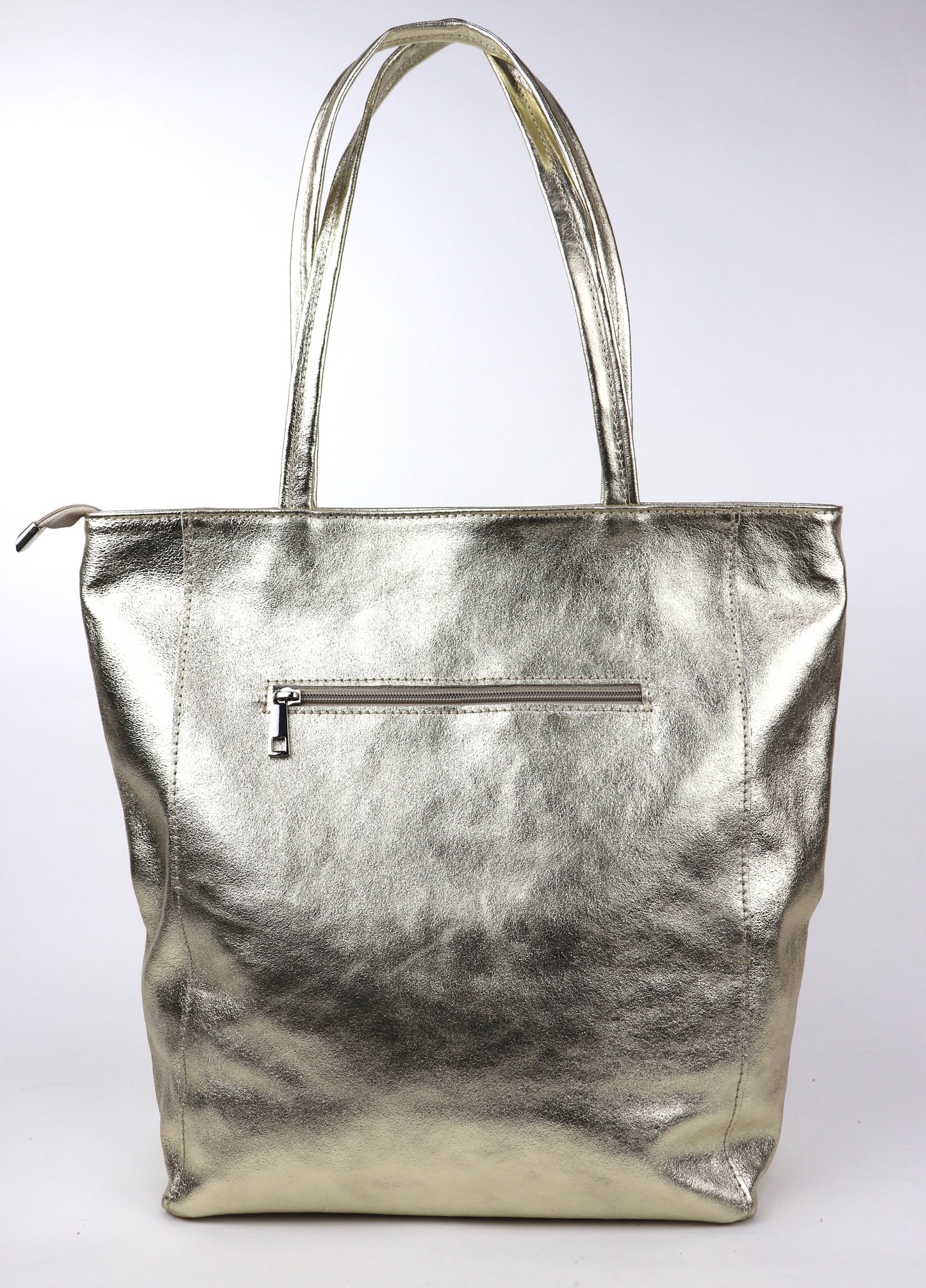 Italian Leather Shopper Bag