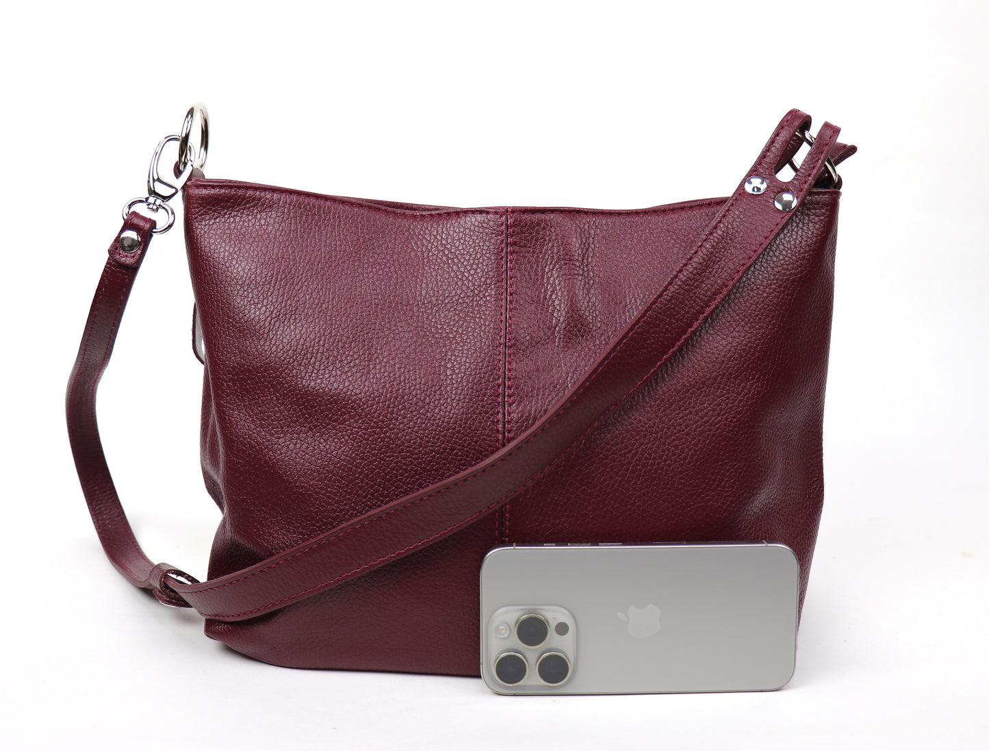 Italian Leather Shoulder/Crossbody Bag