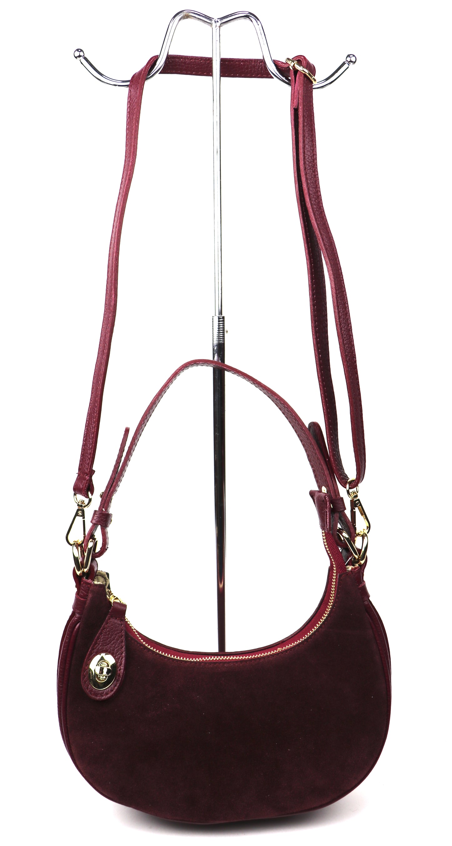 Small Half Moon Shoulder/ Crossbody Bag