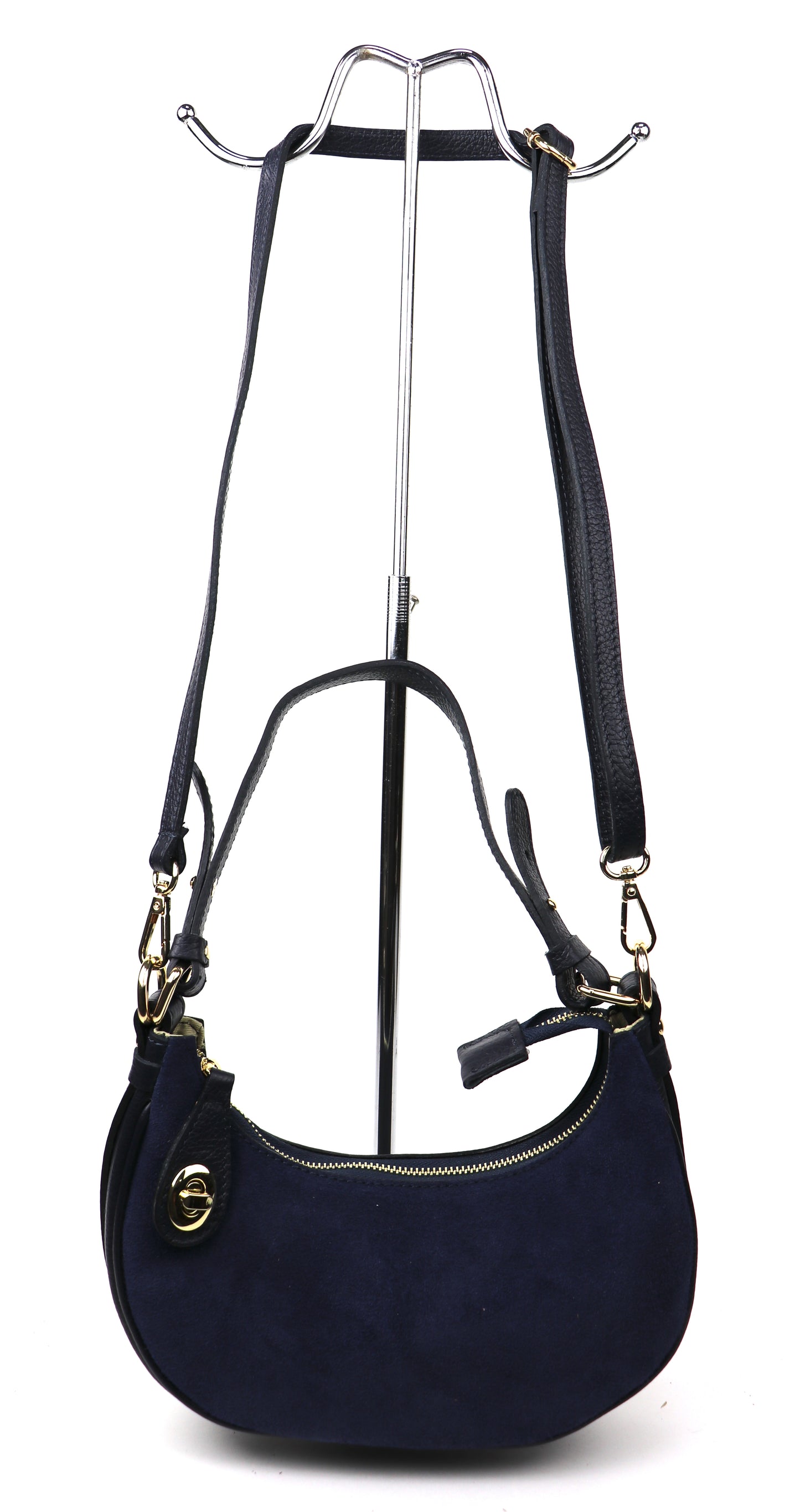 Small Half Moon Shoulder/ Crossbody Bag