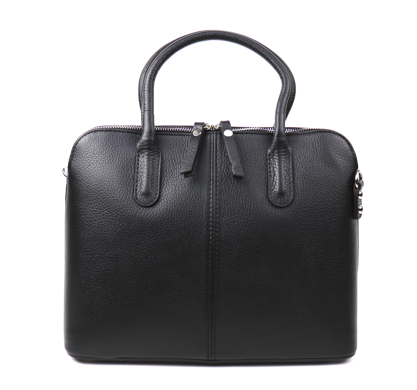 Top Handle Leather Handbag