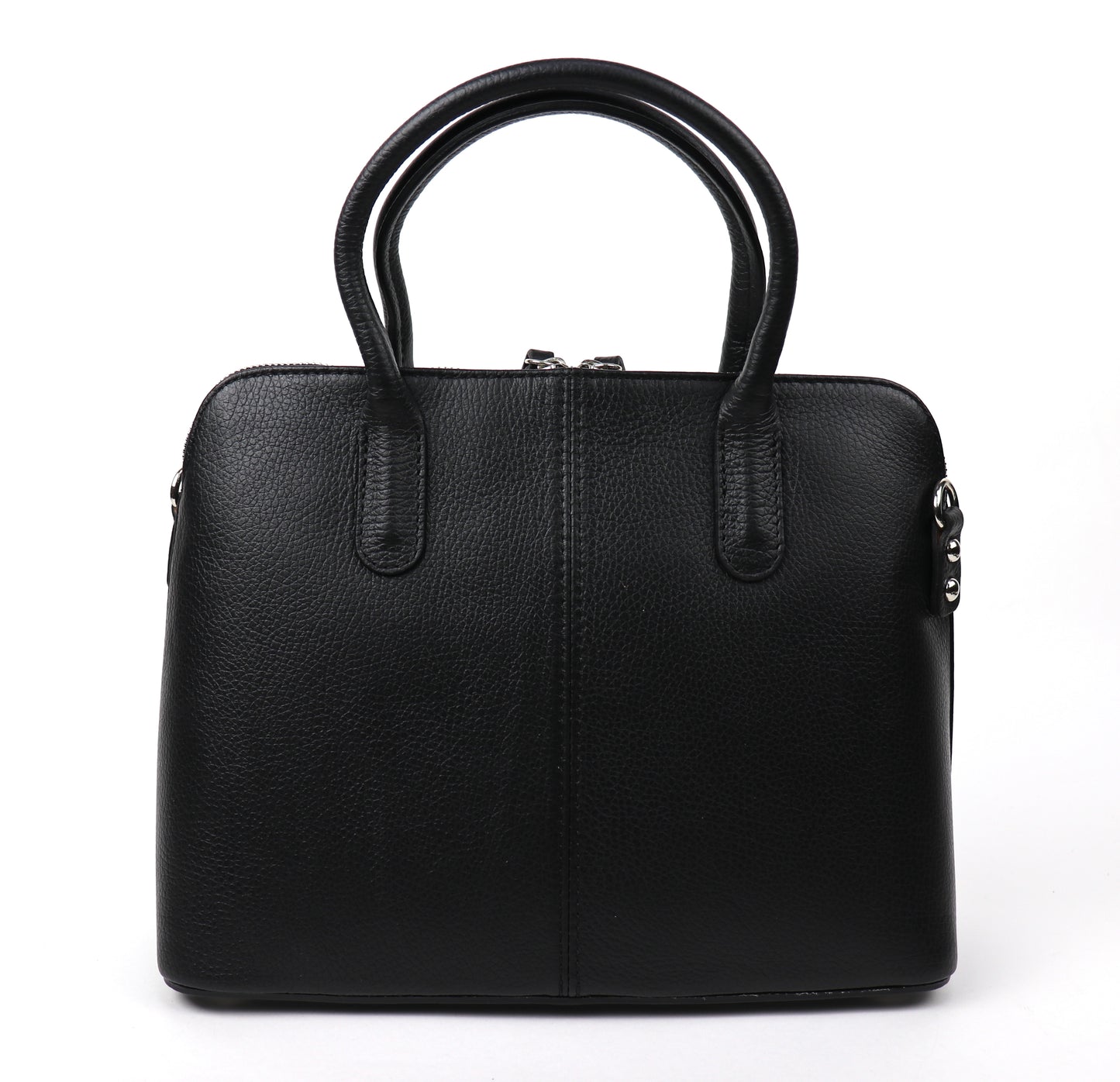 Top Handle Leather Handbag