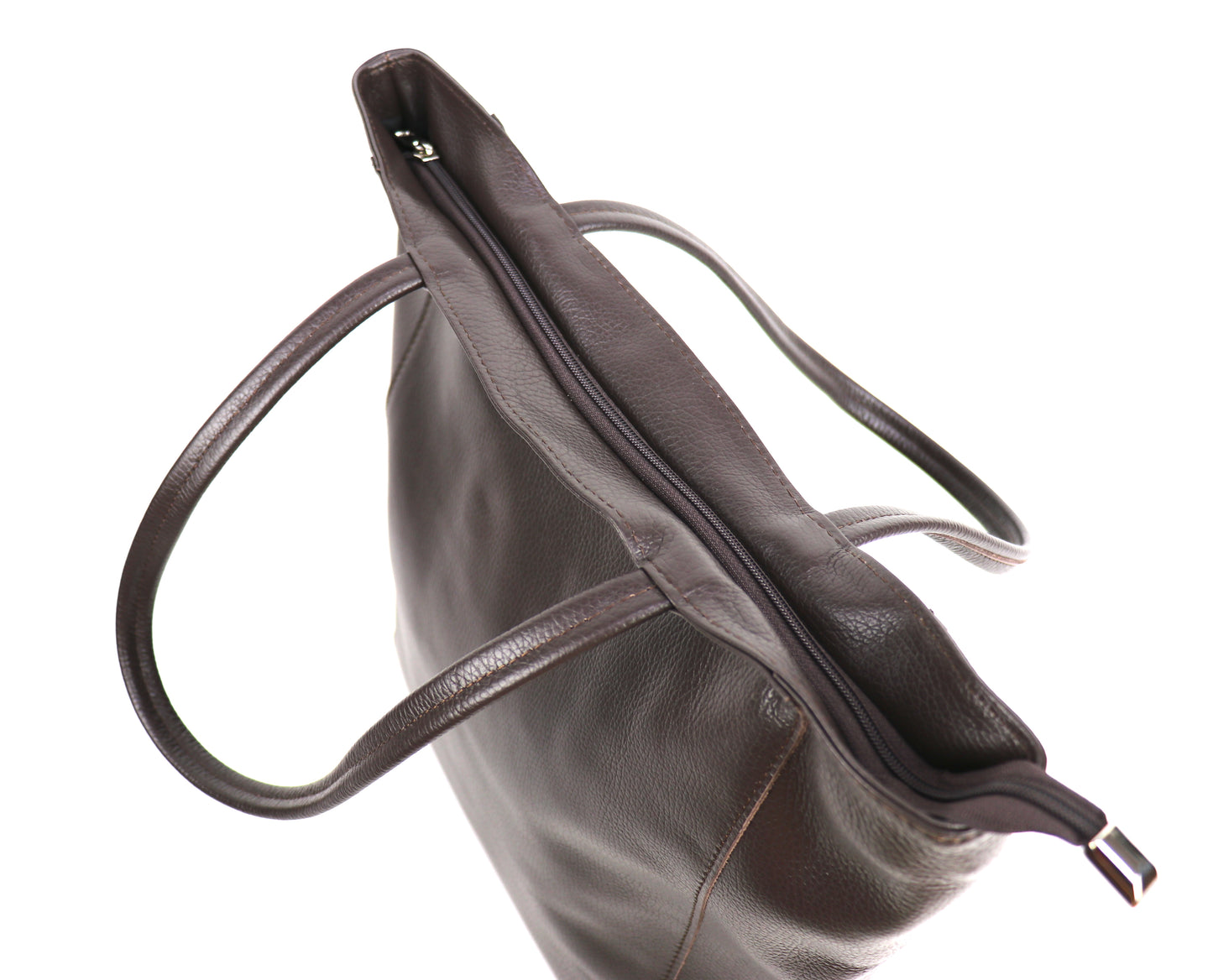 Italian Leather Shopper Bag