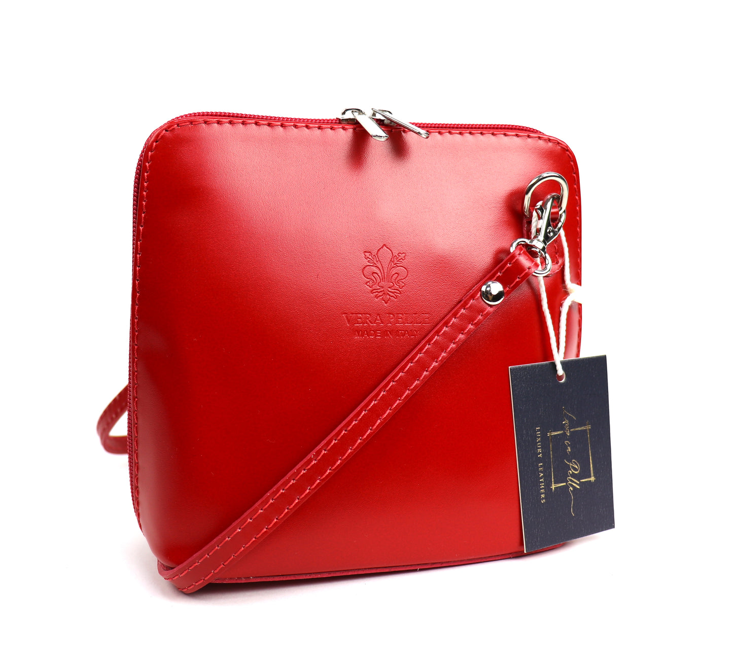 Ella Small Leather Crossbody Bag - Elegant Women's Handbag